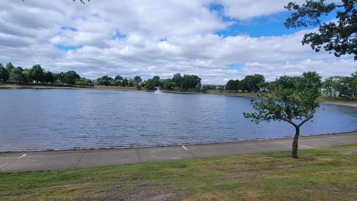 Beautiful Lake Anna during a spring day.