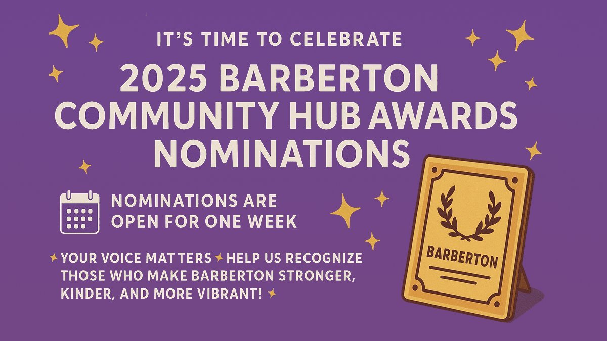 2025 Barberton Community Hub Awards Nominations